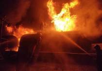 В МЧС ДНР заявили, что пожар на нефтебазе в Макеевке, который начался после обстрела ВСУ, полностью ликвидирован