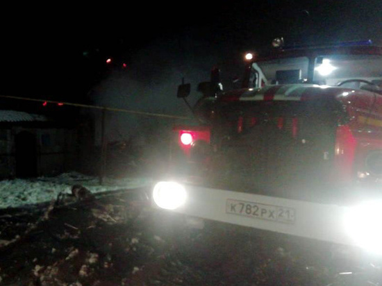 В заброшенном здании в Чувашии сгорели два человека