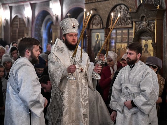 Прихожане Серпухова посетили Божественную литургию в Пущино
