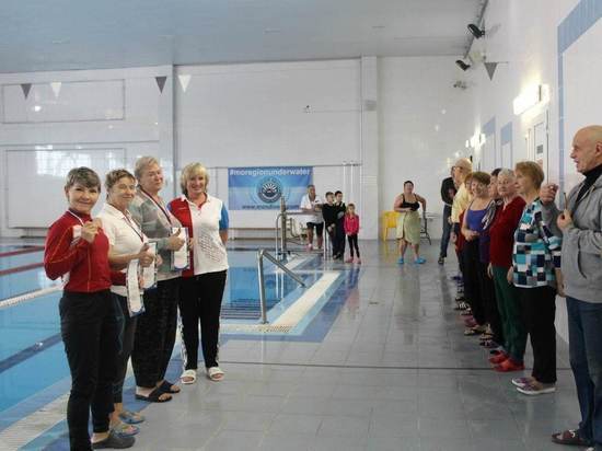Ветераны спорта соревновались на водных дистанциях в Серпухове