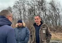 Глава Белгородской области Вячеслав Гладков выложил фотографии с места строительства так называемой засечной черты на границе с Украиной