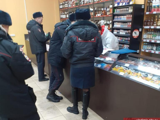Владимирская полиция проверила работу "наливаек"