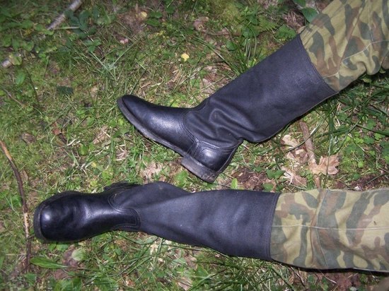Мобилизованного нижегородца обеспечили зимней обувью 50-го размера