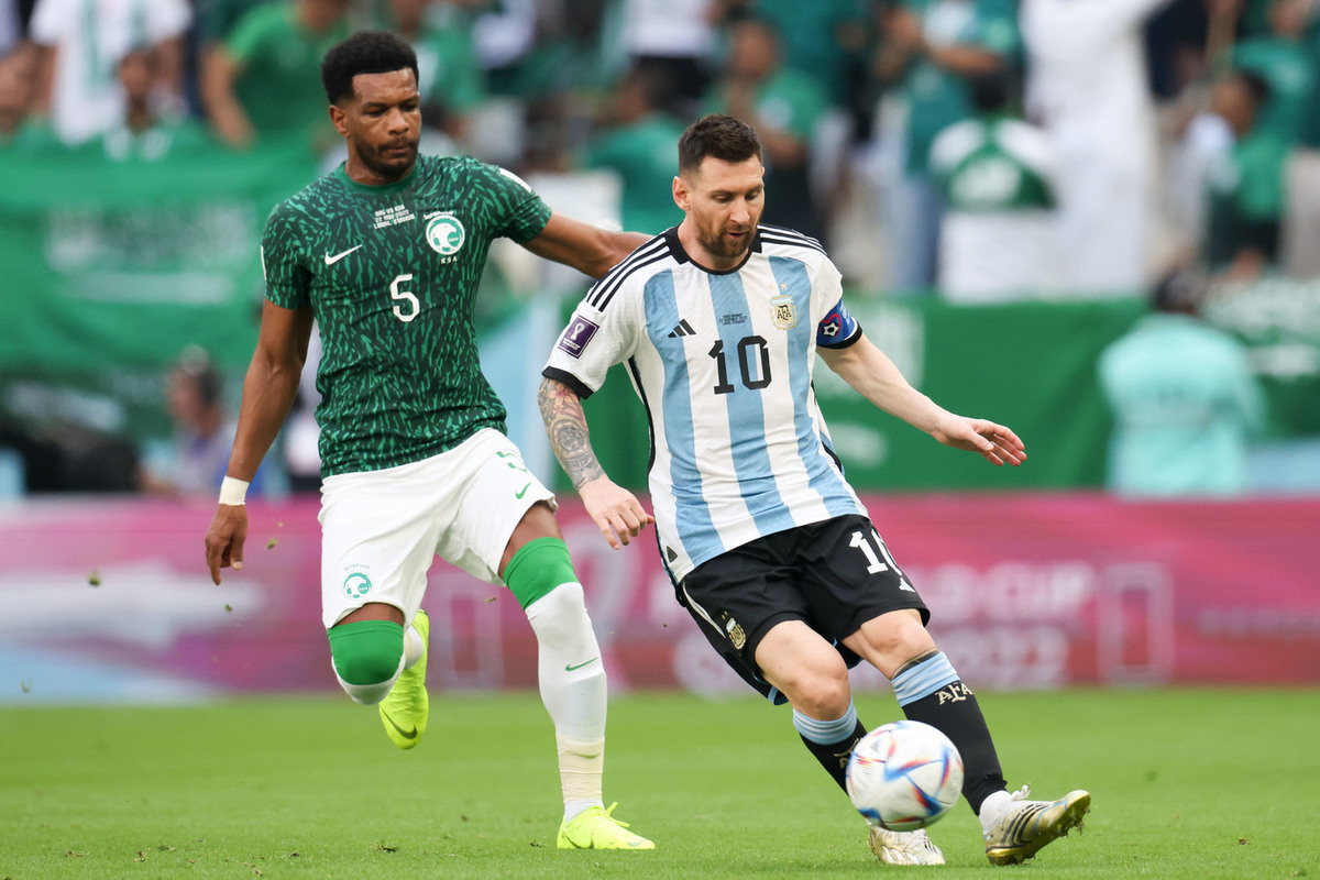 Саудовская Аравия повела в счете в матче против Аргентины