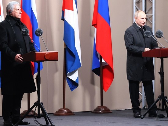 Президент Кубы пообещал Путину защищать Россию на мировой арене
