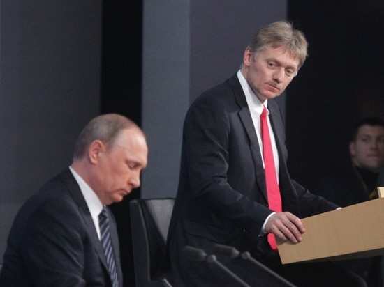 Песков опроверг передачу Путину проектов мирного соглашения с Украиной