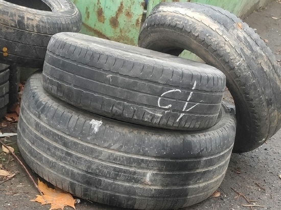 Жители Вологды могут помочь городу с ликвидацией ненужных автомобильных покрышек