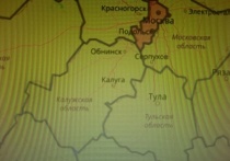 В Калужской области объявлен желтый уровень погодной опасности