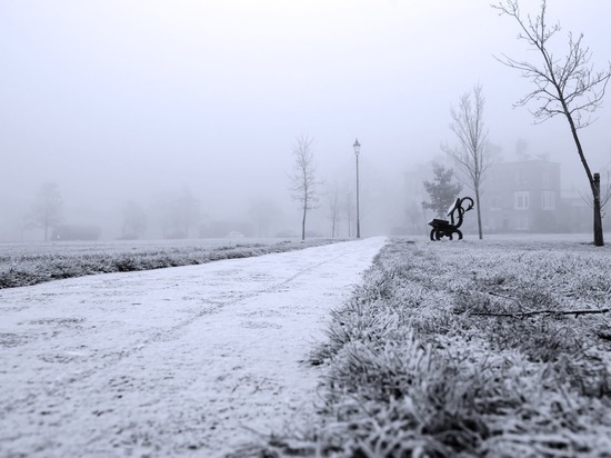 В Курской области 23 ноября прогнозируют снег с дождем, гололед и туман