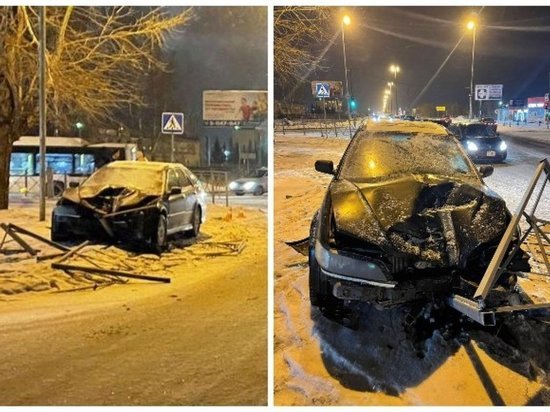 Мужчина на Honda Accord сбил ребенка на тротуаре в Новосибирске