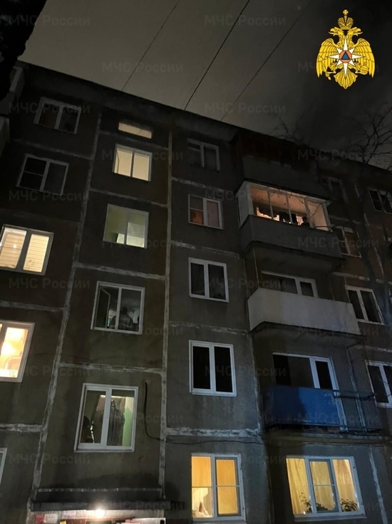 Ночью в Ивановской области горела квартира - погиб 43-летний мужчина