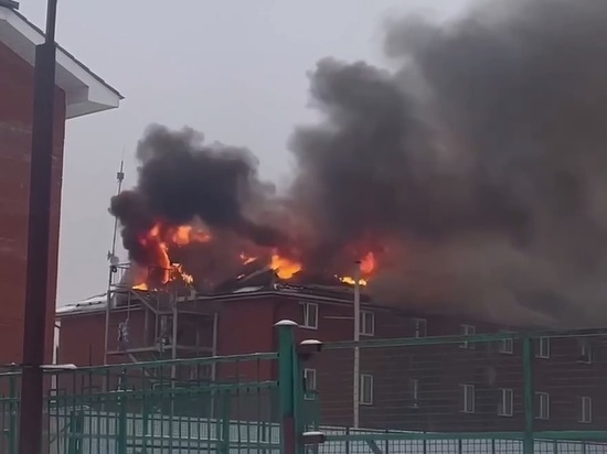 В хостеле подмосковного Солнечногорска начался пожар