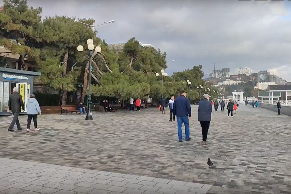 Алушта Ротонда шторм