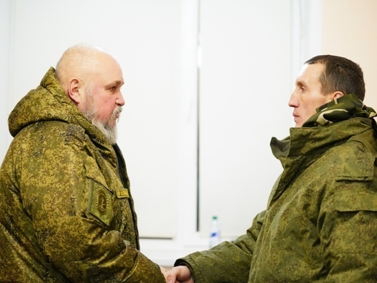 Сергей Цивилев провел личный прием мобилизованных и добровольцев в Кузбассе