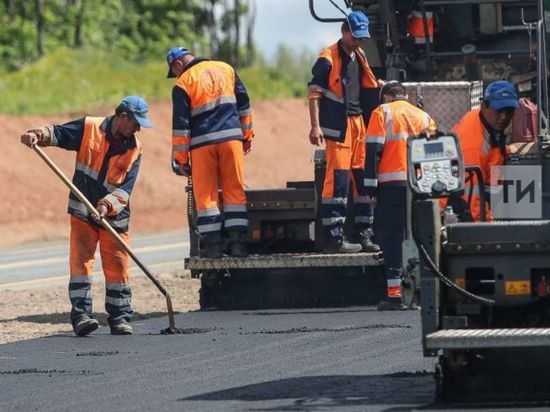 Строительство и ремонт региональных дорог в Татарстане выполнены на 86%