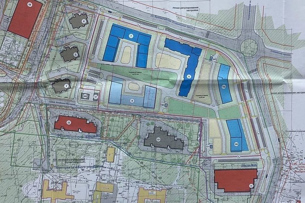 Публичные слушания в мэрии по проекту перспективной застройки микрорайона