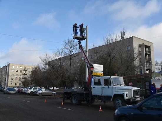 В Астрахани проложили один километр электрокабеля