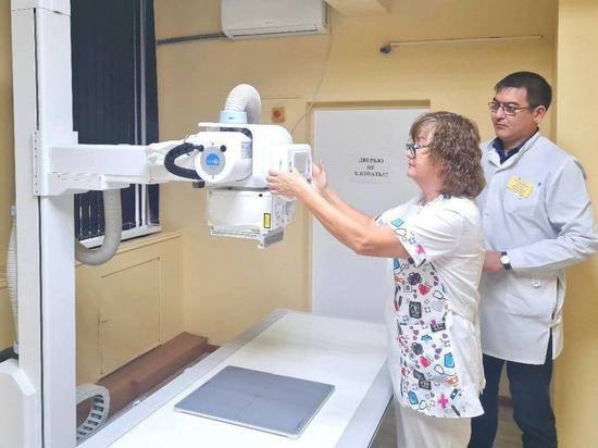 В астраханскую районную больницу поступил новый рентген-аппарат