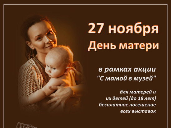 Владимирские мамы с детьми смогут бесплатно сходить в музей