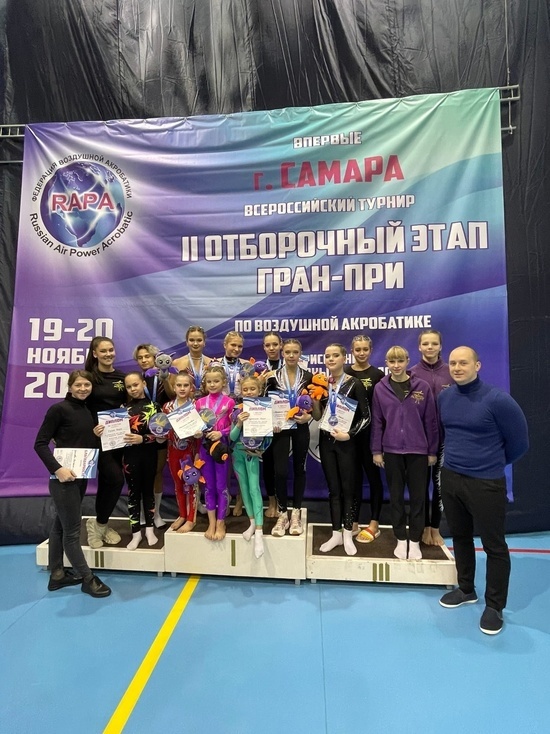Кировские воздушные акробаты завоевали 15 медалей в Самаре