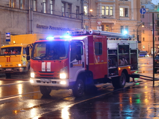 Двое пострадали при пожаре в квартире на Фурштатской улице