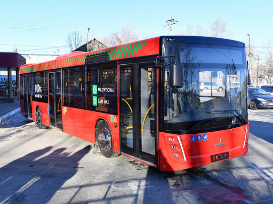 Новый автобус белорусского производства презентовали в Хабаровске
