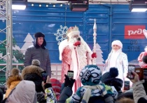 На Барнаульском вокзале остановился поезд Деда Мороза