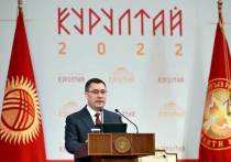 Мероприятие в Кыргызской национальной филармонии лично открыл президент Садыр Жапаров
