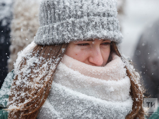 Новая рабочая неделя в Татарстане начнется с морозов в – 17 градусов