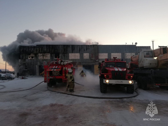 Спасатели объявили о локализации крупного пожара в Коротчаево и спасении бензовоза