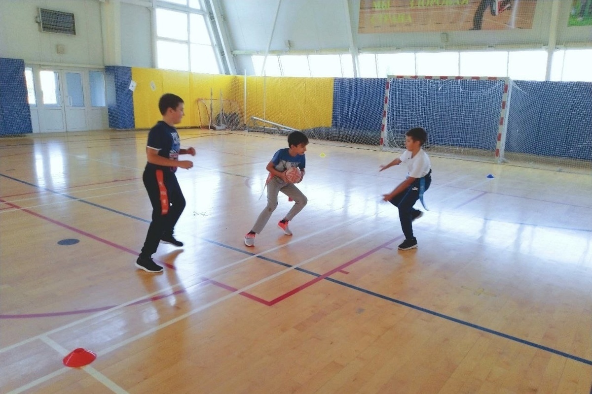 Tag rugby tournament among schoolchildren started in the Moscow region