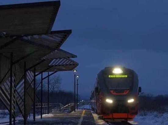 Остановочный пункт для пригородного поезда в Южно-Сахалинске изменится с 28 ноября