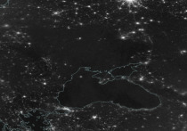 Американское космическое агентство опубликовало спутниковый снимок поверхности Земли, сделанный после массированных ударов российских ВКС по инфраструктуре Украины 23 ноября