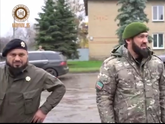 Кадыров опубликовал видео из расположения батальона «Запад-Ахмат»