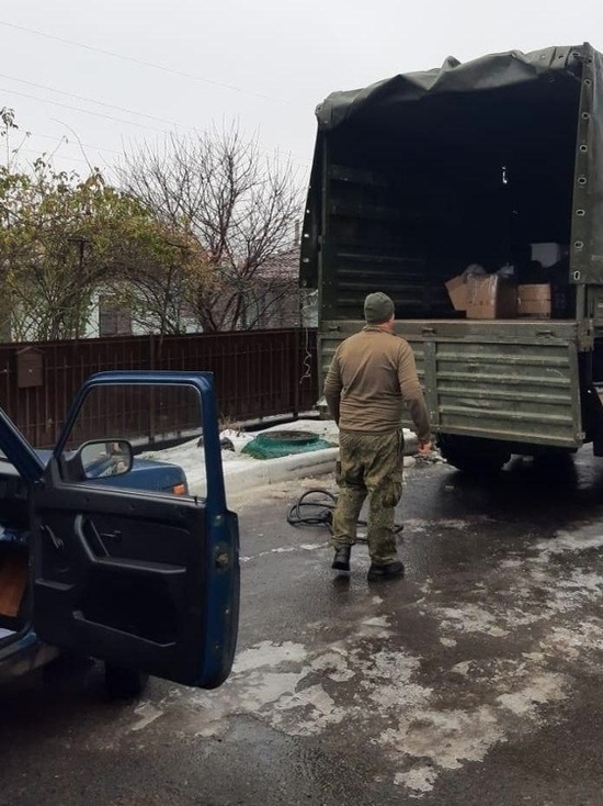 В Курском районе собрали помощь мобилизованным на СВО