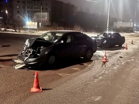Компакт-кар Volkswagen Jetta влетел в ЛАДу «Приора» в Новгородском районе