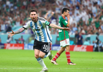Гол и передача иконы мирового футбола - Лионеля Месси - помогли сборной Аргентины победить сборную Мексики со счетом 2:0