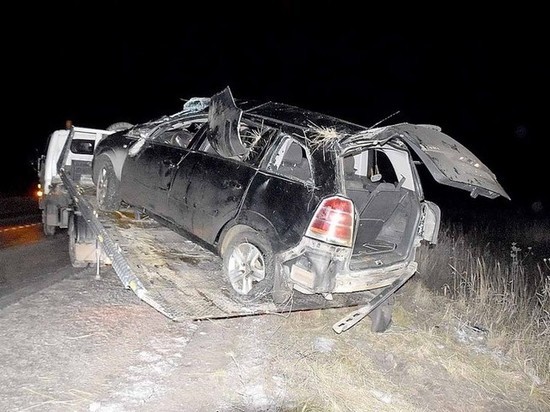 В опрокинувшемся в Пронском районе автомобиле Opel ехали 7 человек