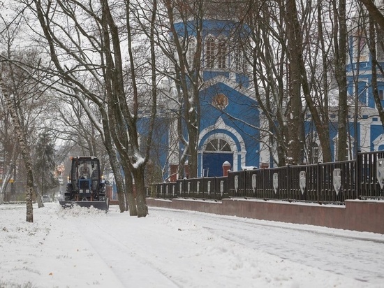 На 28 ноября в Курской области прогнозируют мокрый снег и 4 градуса мороза