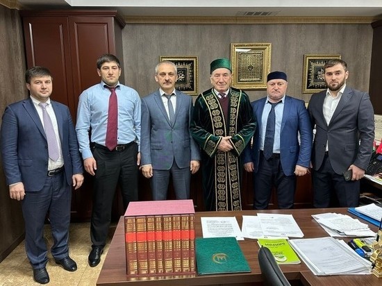 Министр по нацполитике Дагестана встретился с муфтием Беларуси