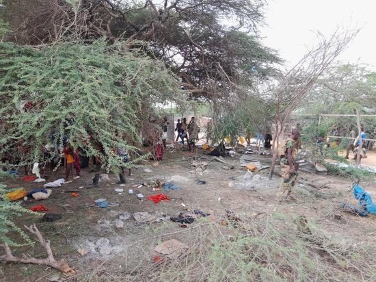 В Сомали при теракте погибли двенадцать сотрудников спецподразделения МВД страны