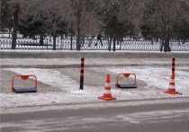 На красноярской улице Красной Армии заработали платные парковки