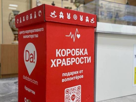 По Мурманску расставили «коробки храбрости» для помощи тяжелобольным детям