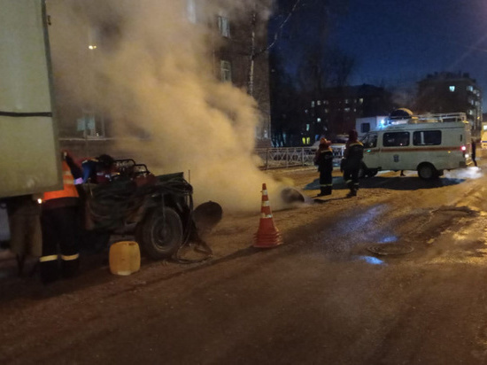 Из-за аварии на теплотрассе без отопления остаются 162 объекта в Дзержинском районе Новосибирска