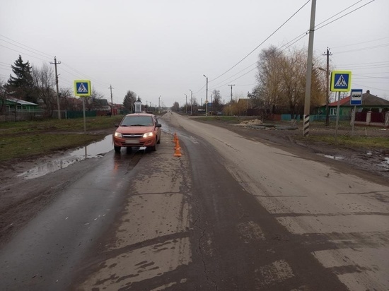 В Рассказове водитель легковушки сбил женщину на пешеходном переходе