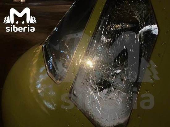 Самолет с трещиной в стекле приземлился в новосибирском Толмачево