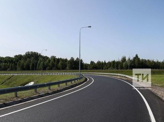 Отремонтировали участок дороги Йошкар-Ола-Зеленодольск до М7 в Татарстане