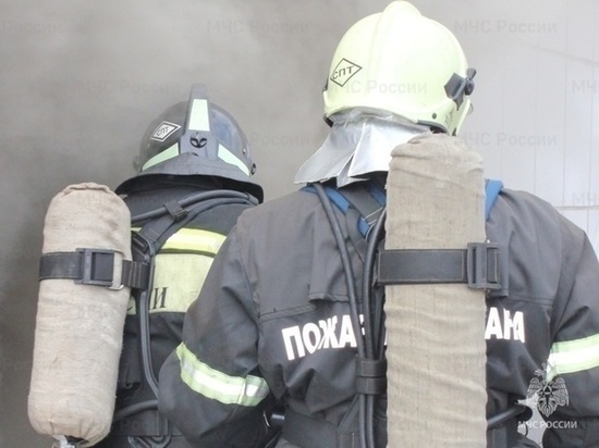 Сотрудники МЧС в Кузбассе спасли из горящего дома пятерых человек