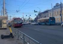 В Зареченском округе города Тулы встали троллейбусы