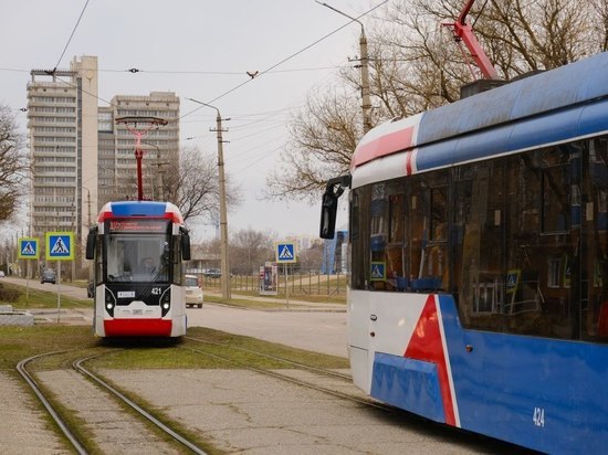 Зимой в Евпатории сократят режим работы трамваев